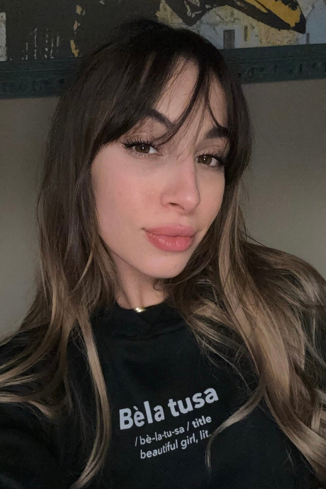 FELPA CAPPUCCIO BELA TUSA