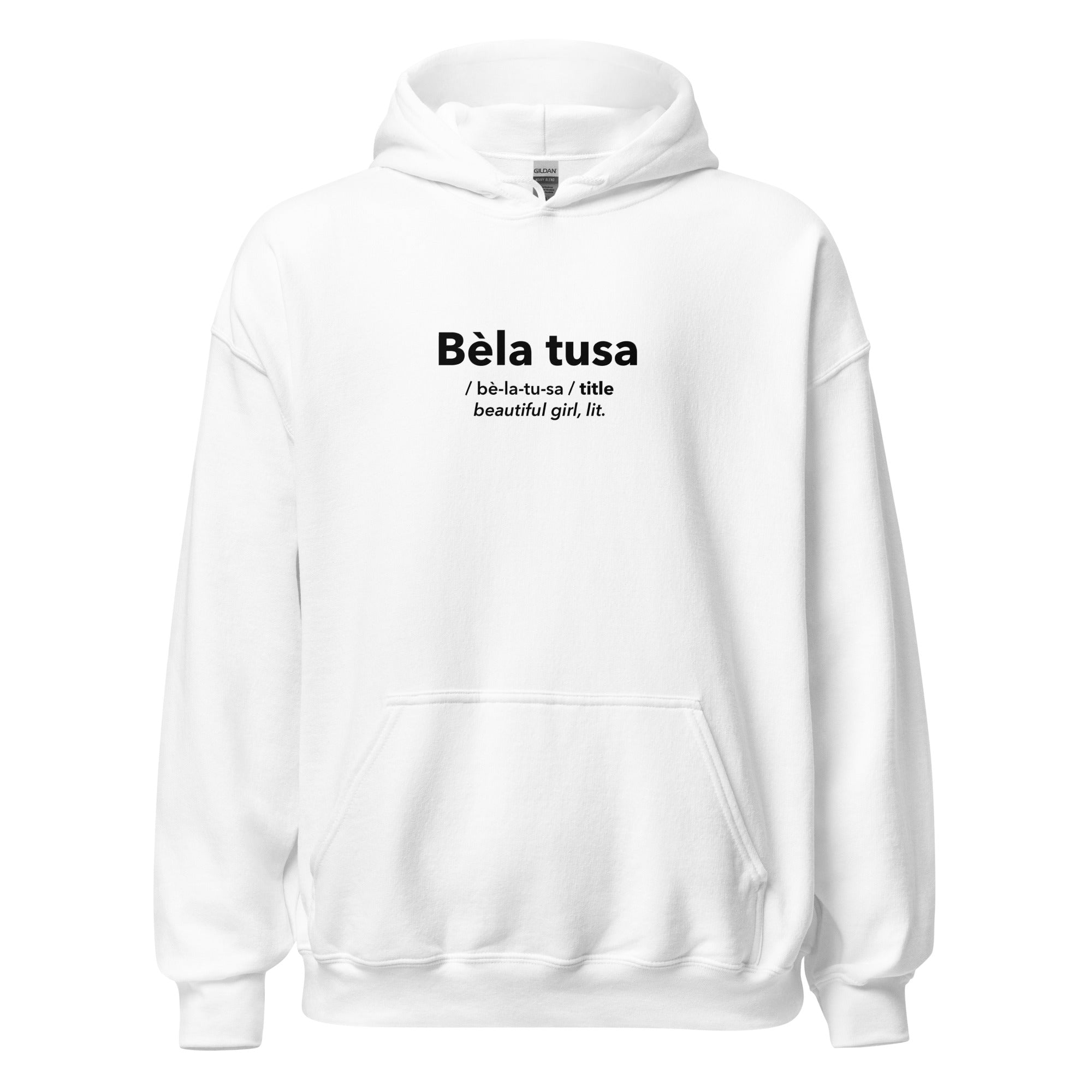 FELPA CAPPUCCIO BELA TUSA