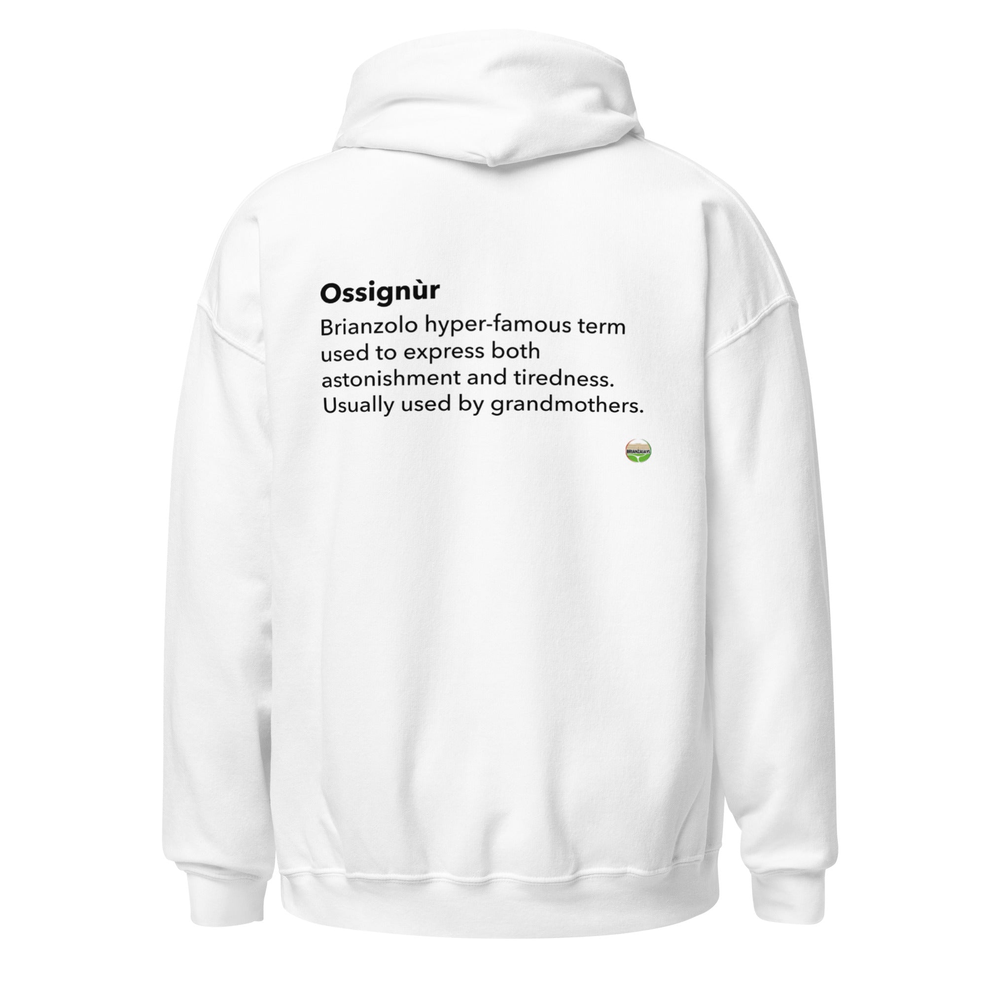 FELPA CAPPUCCIO OSSIGNÙR