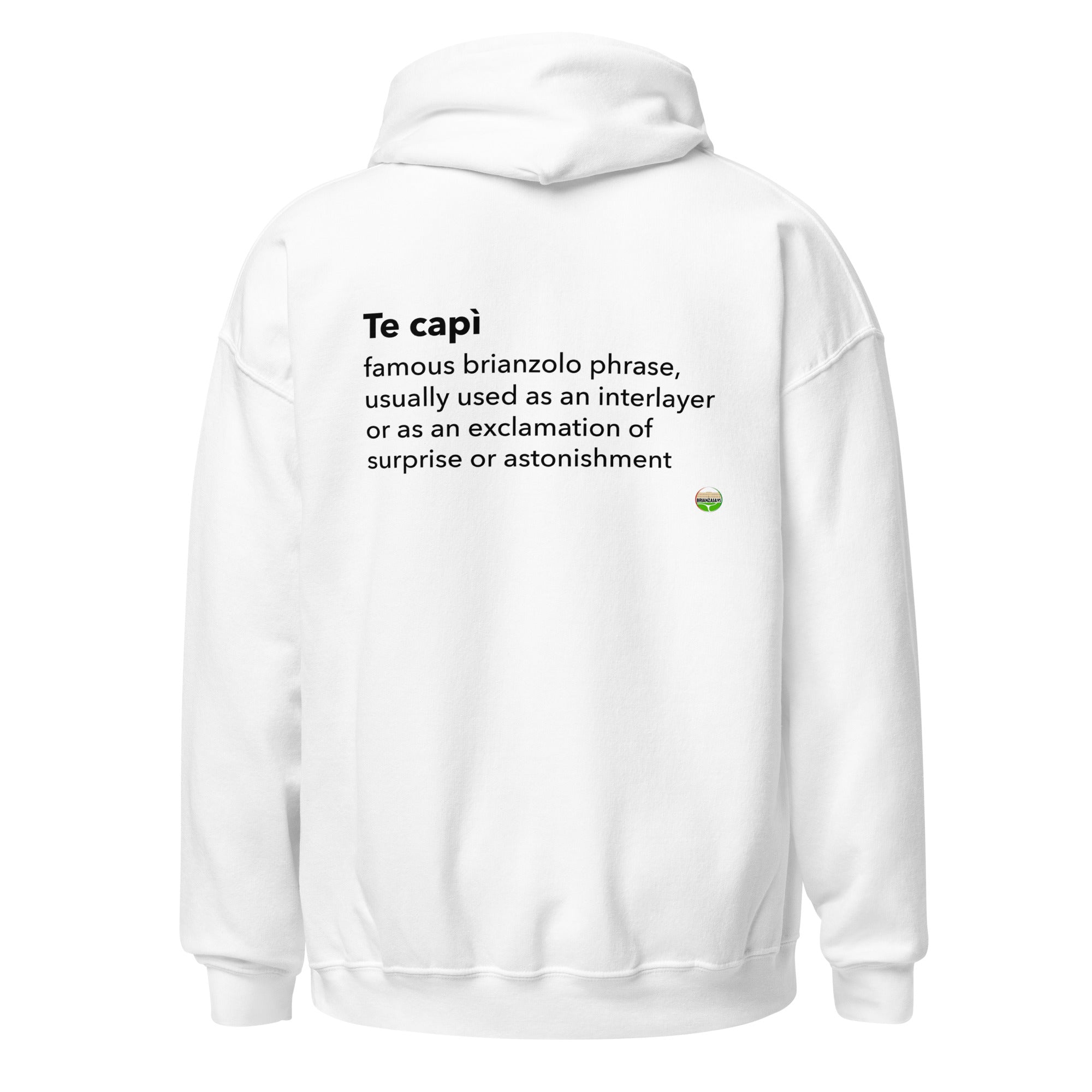 FELPA CAPPUCCIO TE CAPI
