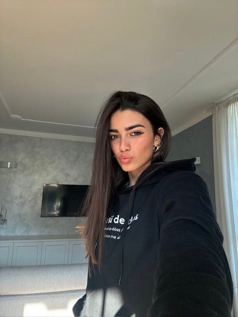 FELPA CAPPUCCIO STA SÜ DE DÓSS