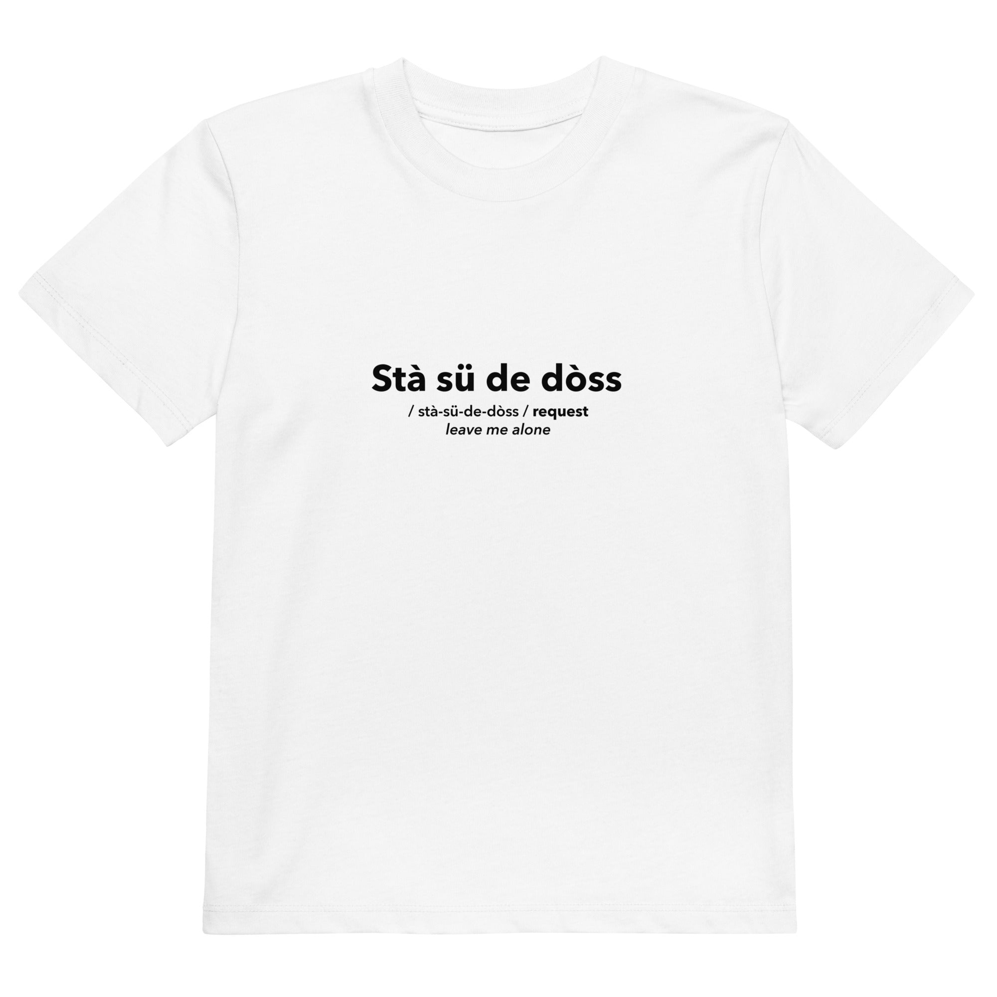 T-SHIRT BIMBI STA SÜ DE DÒSS