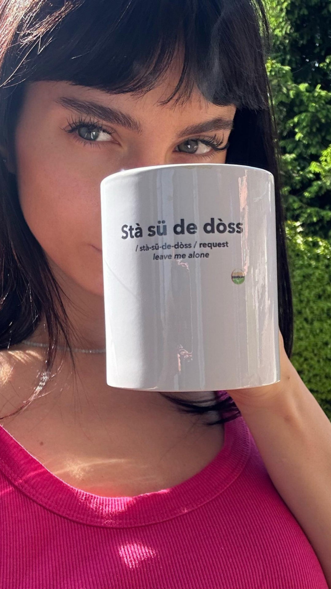 TAZZA STÀ SÜ DE DÒSS