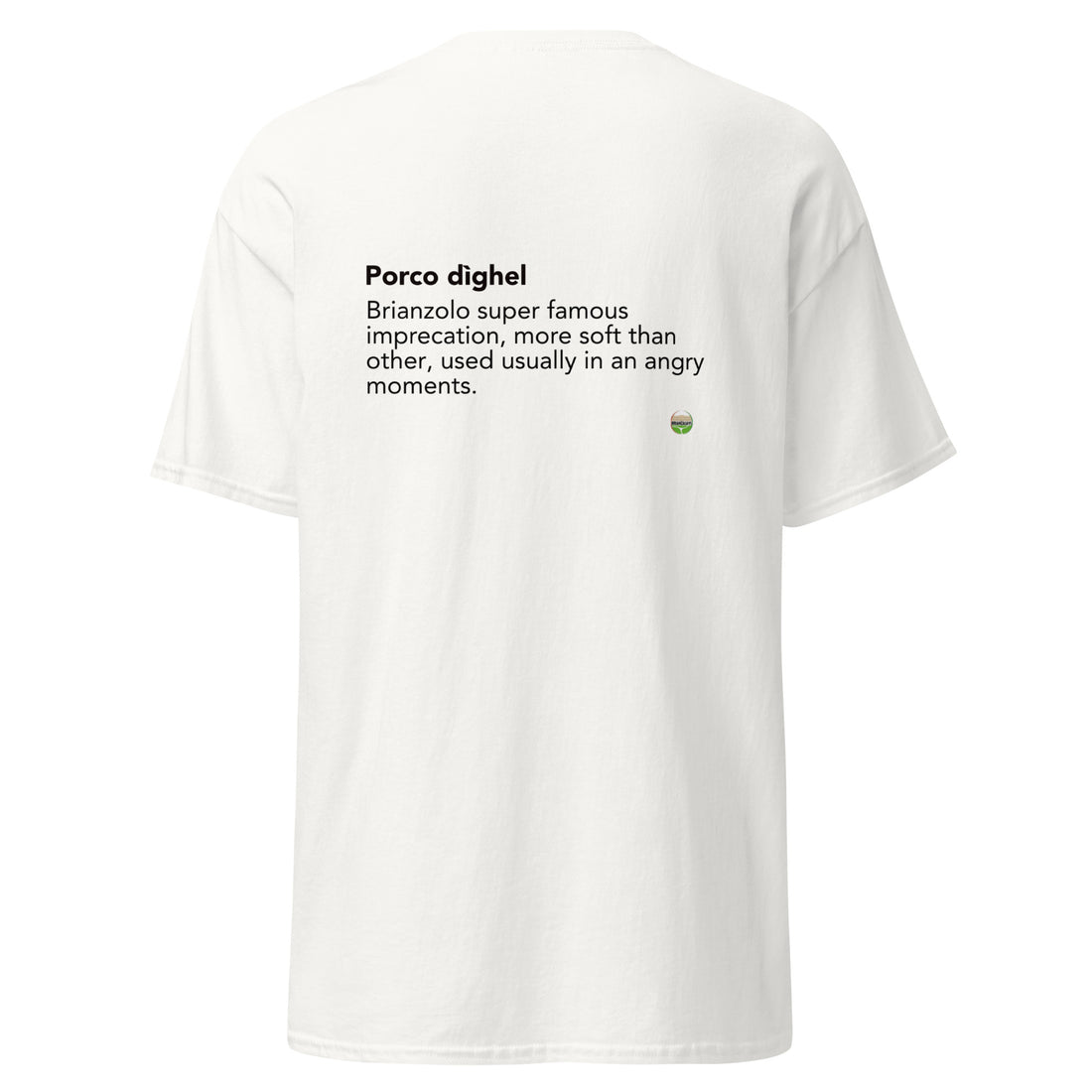 T-SHIRT PORCO DIGHEL