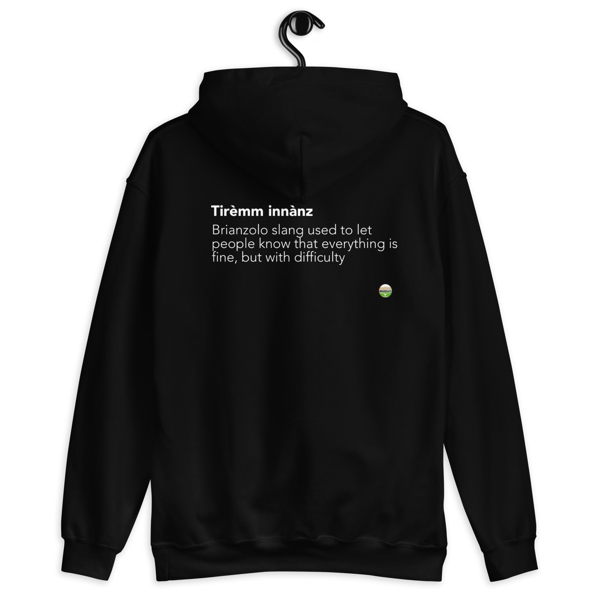 FELPA CAPPUCCIO TIRÈMM INNÀNZ