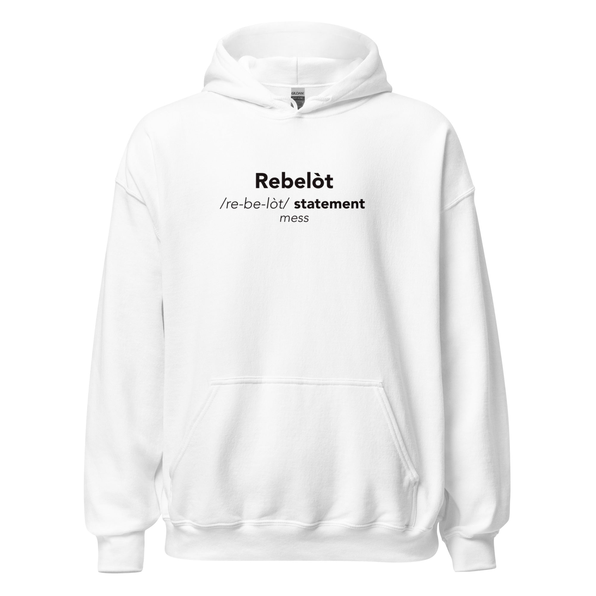 FELPA CAPPUCCIO REBELÒT