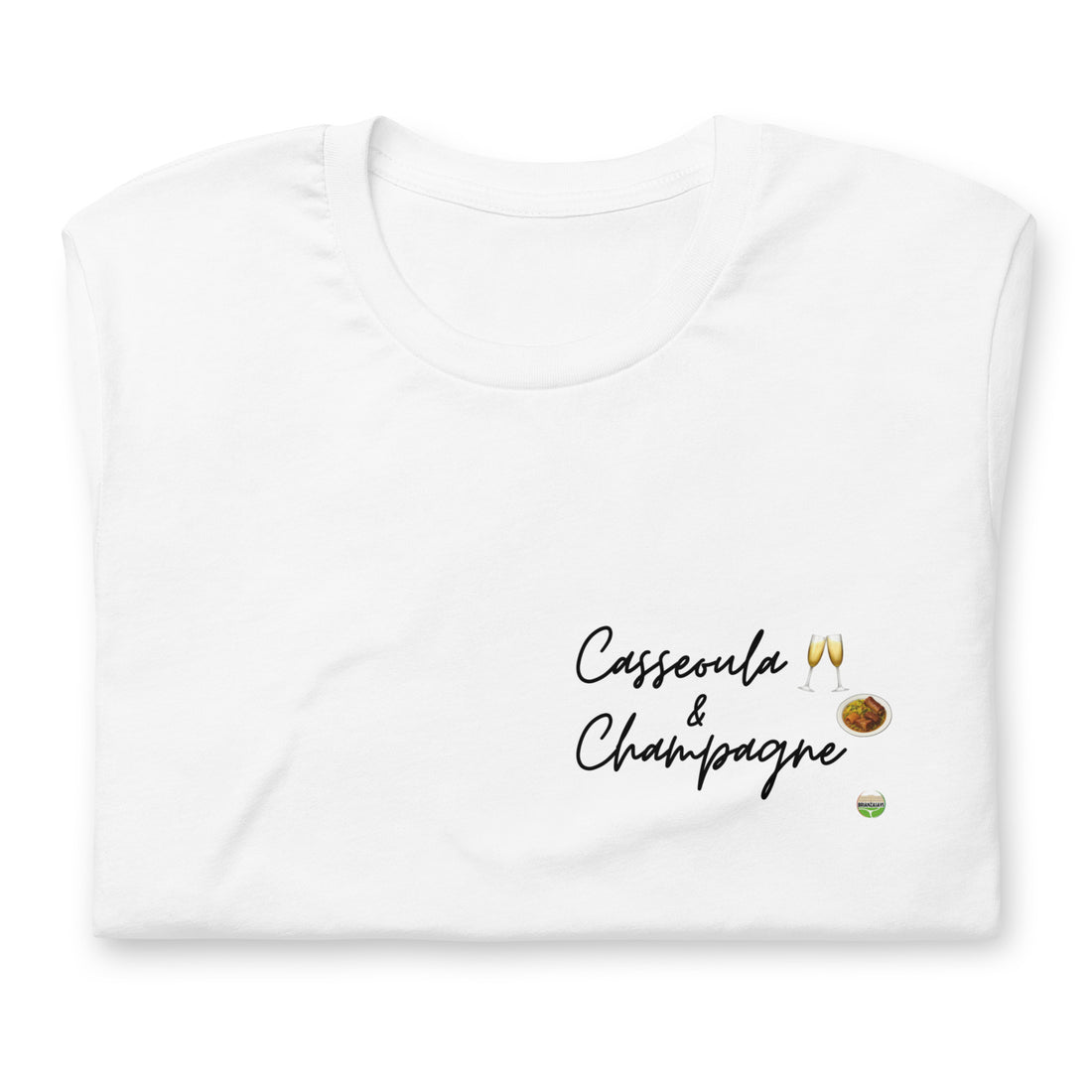T-SHIRT CASSEUOLA E CHAMPAGNE 🥂