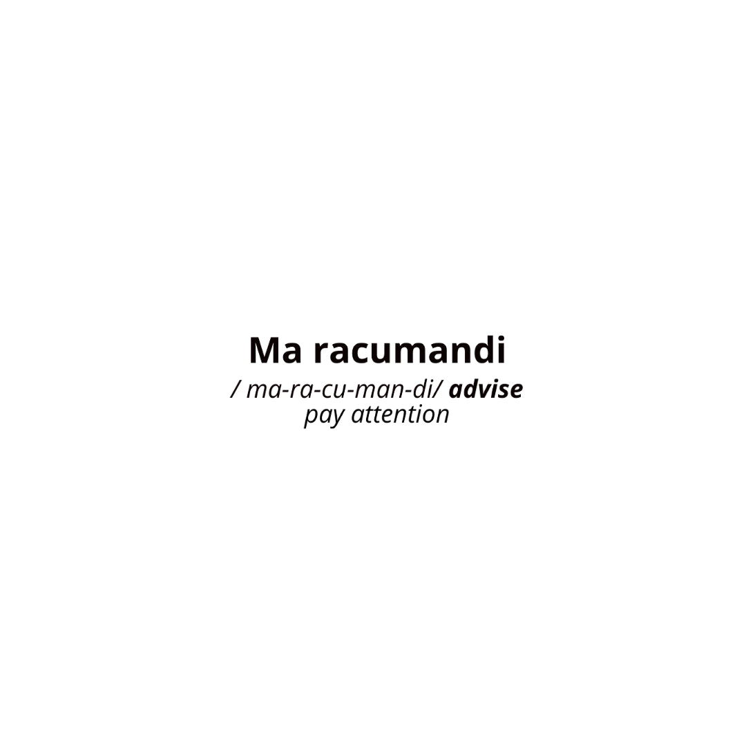 MA RACUMANDI