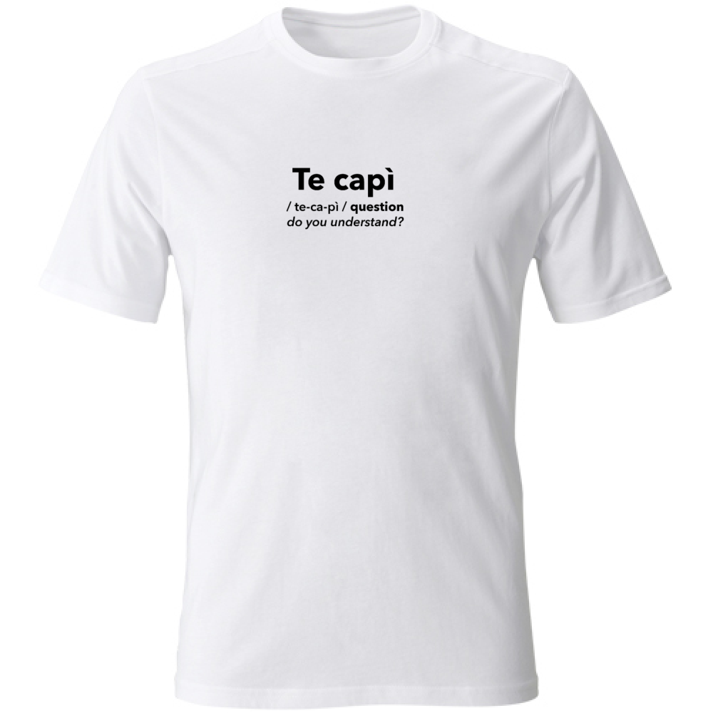 T-SHIRT TE CAPÌ