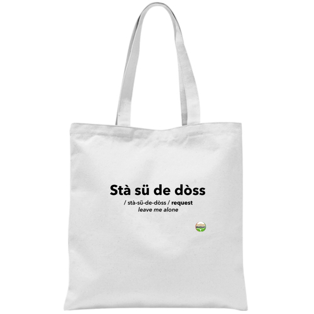 BORSA SPESA STÀ SÜ DE DÒSS