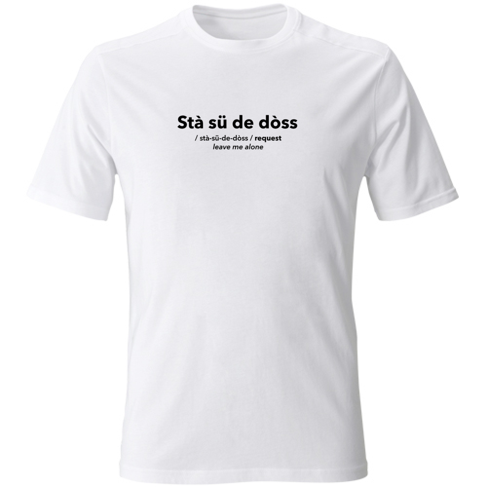 T-SHIRT STA SÜ DE DÒSS