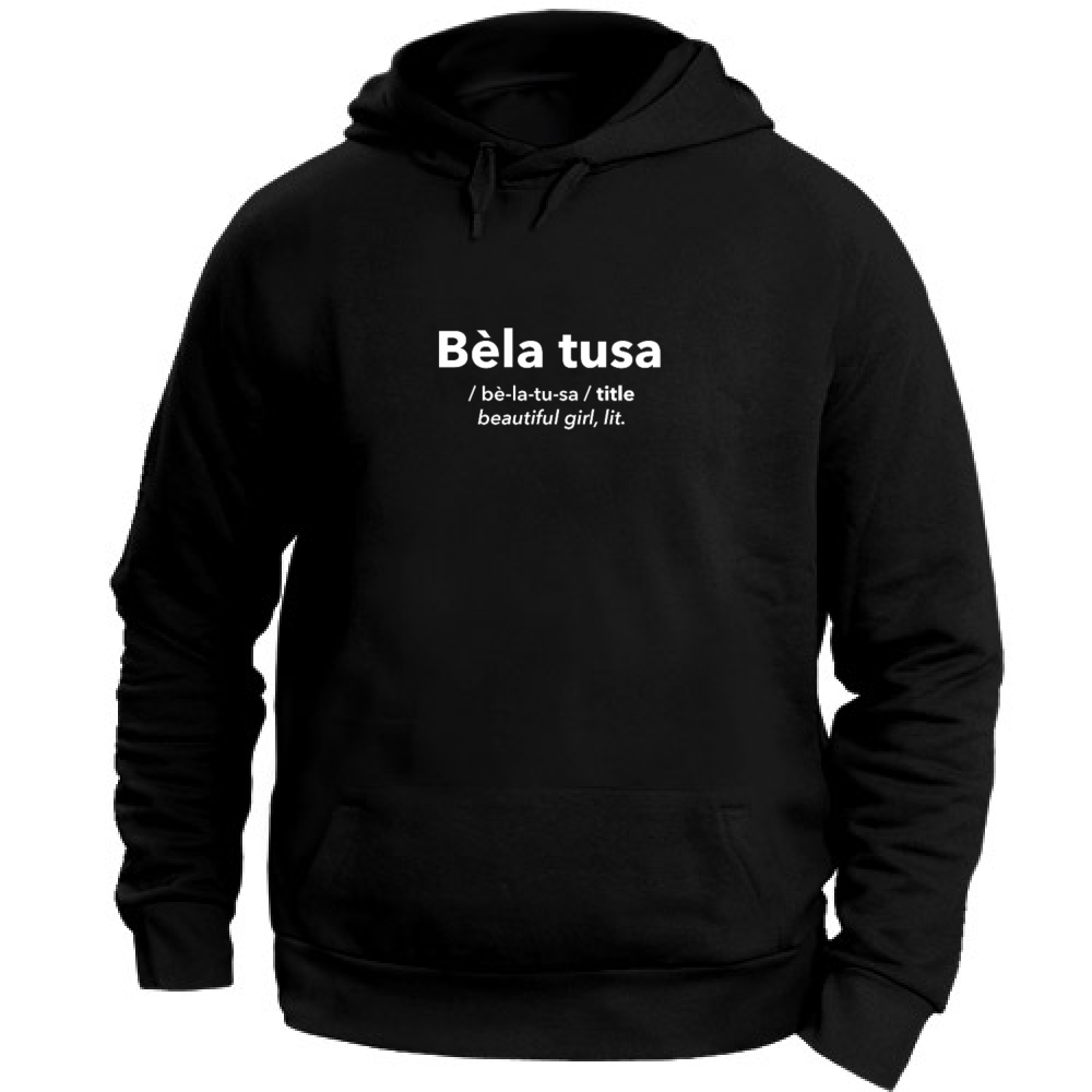 FELPA CAPPUCCIO BELA TUSA