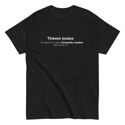 T-SHIRT TIRÈMM INNÀNZ