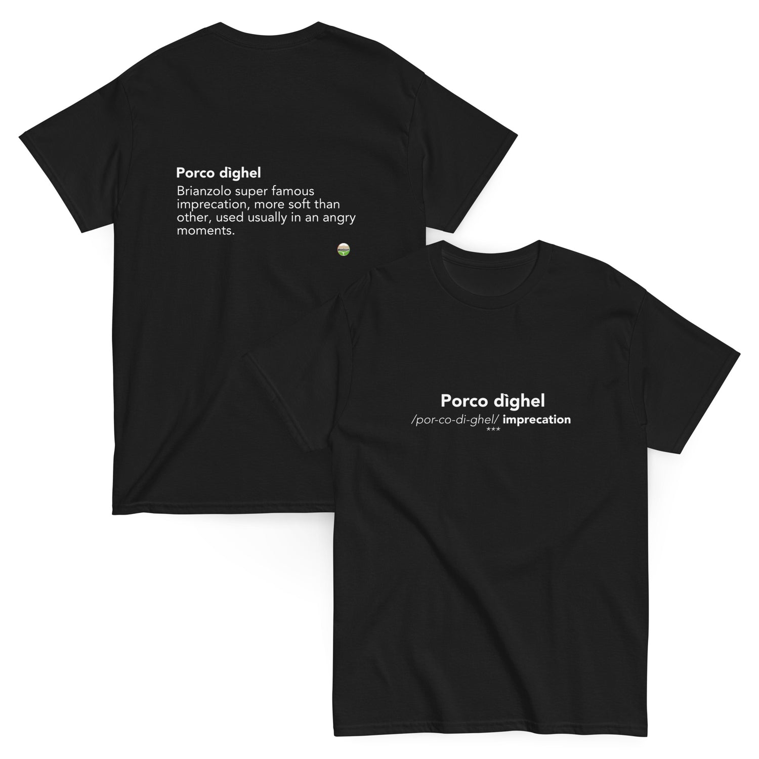 T-SHIRT PORCO DIGHEL