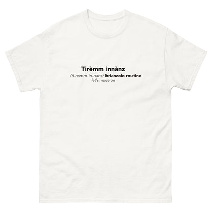 T-SHIRT TIRÈMM INNÀNZ