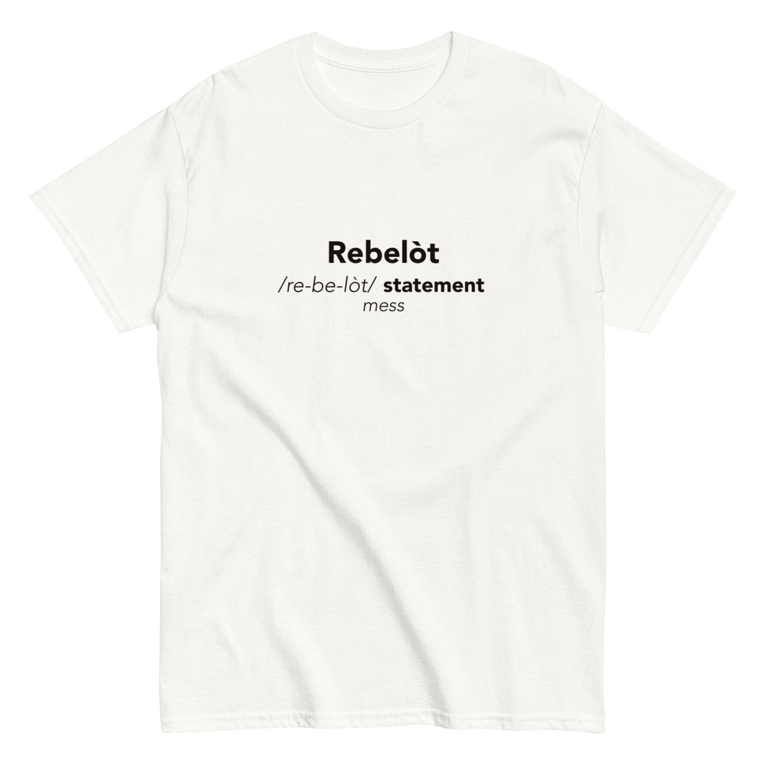 T-SHIRT REBELÒT