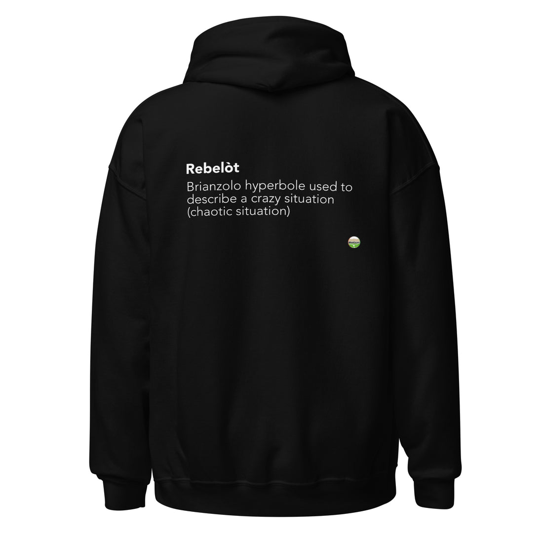 FELPA CAPPUCCIO REBELÒT