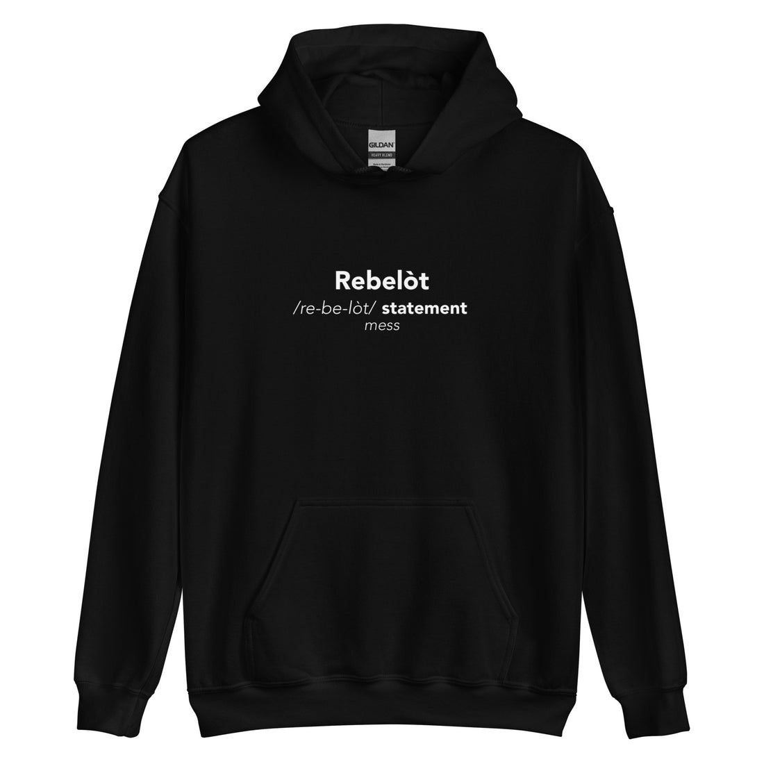FELPA CAPPUCCIO REBELÒT