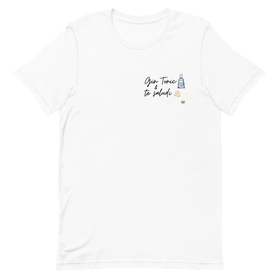 T-SHIRT GIN TOINC E TE SALUDI 👋